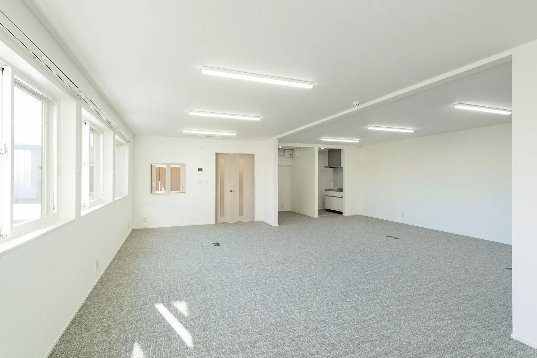 用途に合わせてデザインした室内