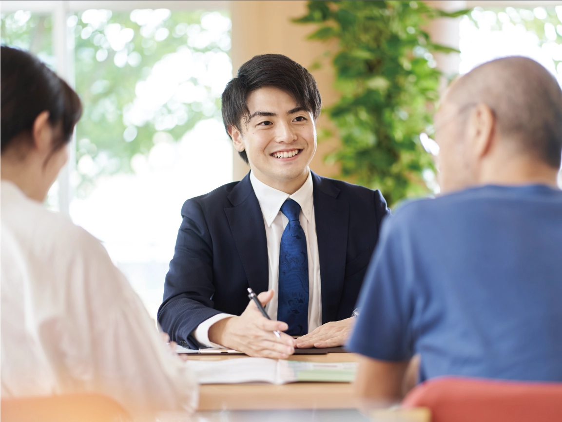 長期保証と定期点検の相談イメージ