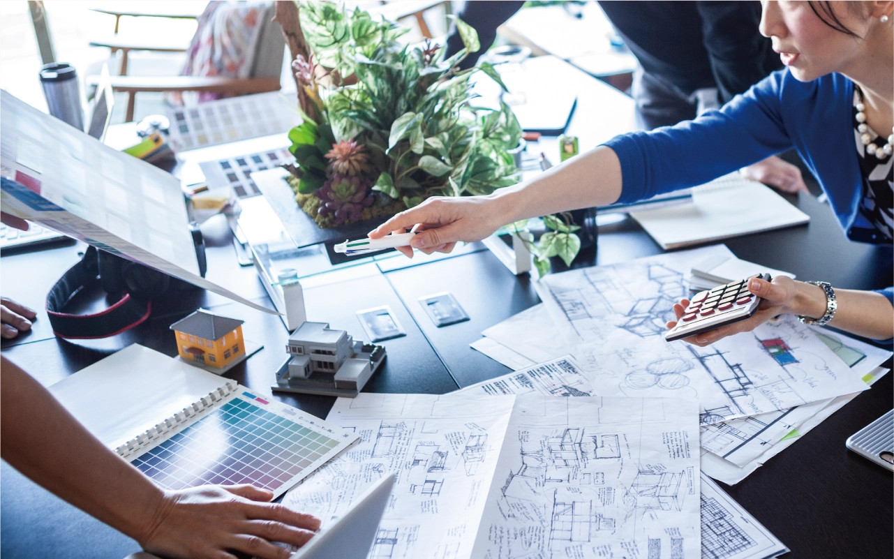 プランニングと事業計画のイメージ