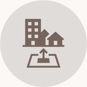 狭小地・遊休地の再活用 イメージ